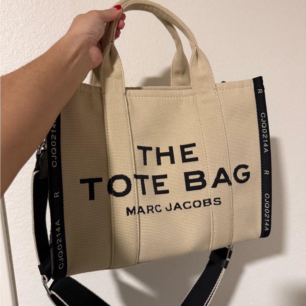 Marc Jacobs Cream Medium Tote Bag